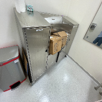 Stainless Steel Storage Cabinet image 1